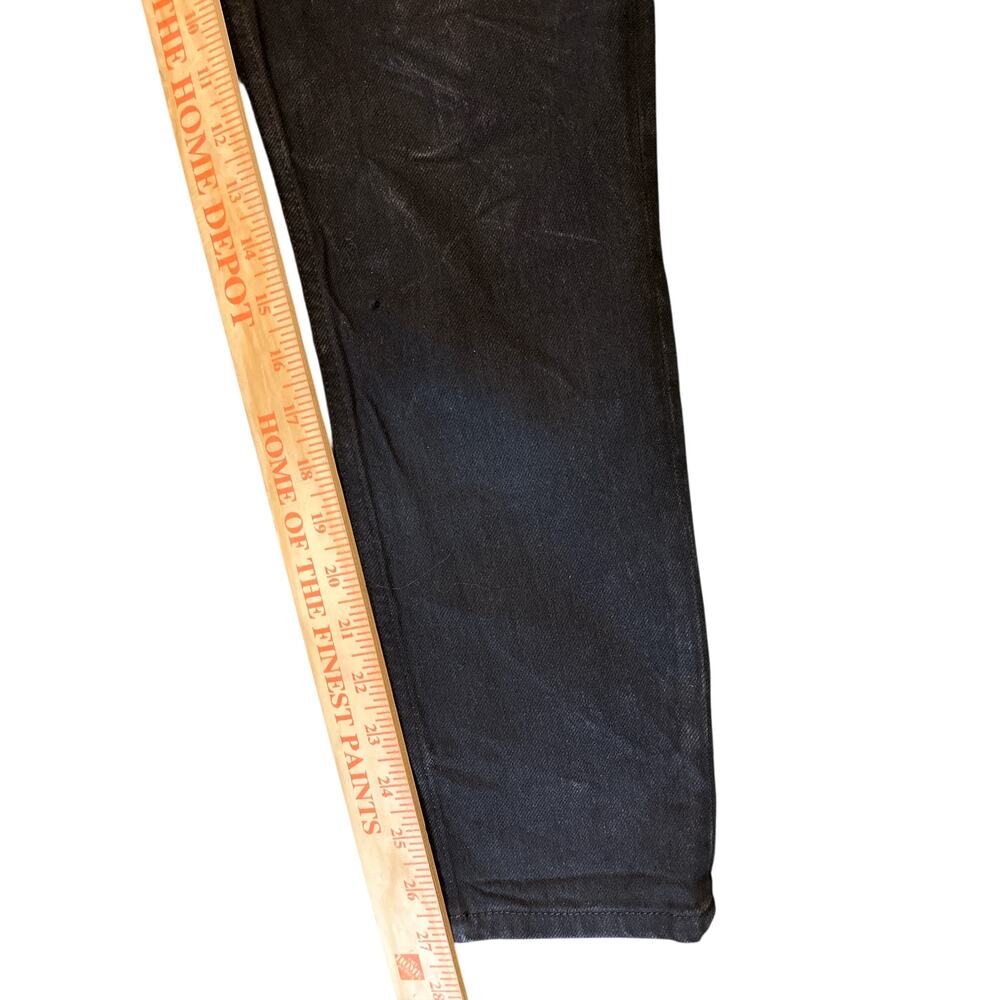 Reformation Women’s  Serena High Skinny Crop Jeans  Black  Stretch Size 28 - Picture 9 of 11